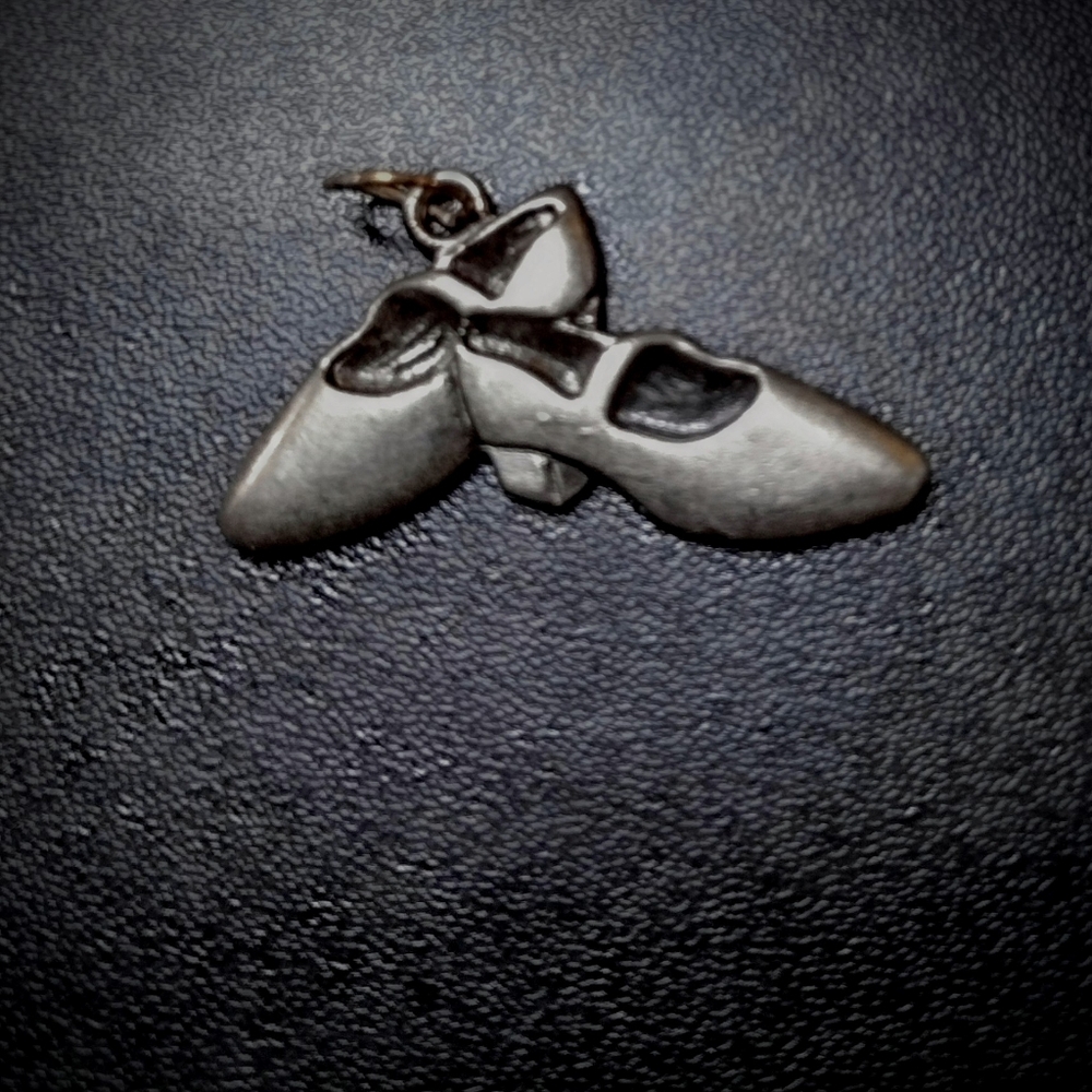 Fashion Jewelry Pendant/Charm- 🤔 Ballet Shoes 🤔🤔 Tapshoes Maybe- Riverdance!!